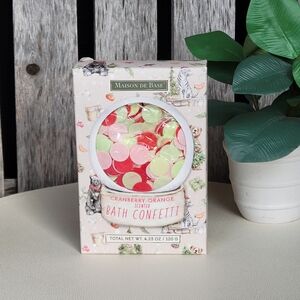 Cranberry Orange Bath Confetti - Multicolor